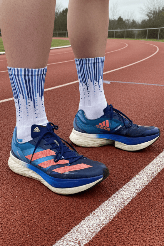 Performance Running Socks - Infinite Blue