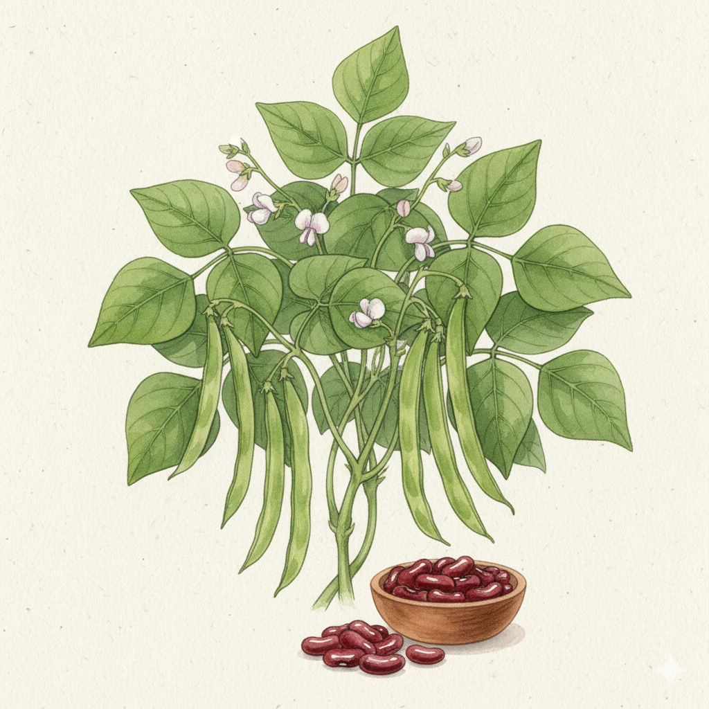 Dwarf French Bean Seeds - Canadian Wonder - Heirloom Dual-Purpose Variety