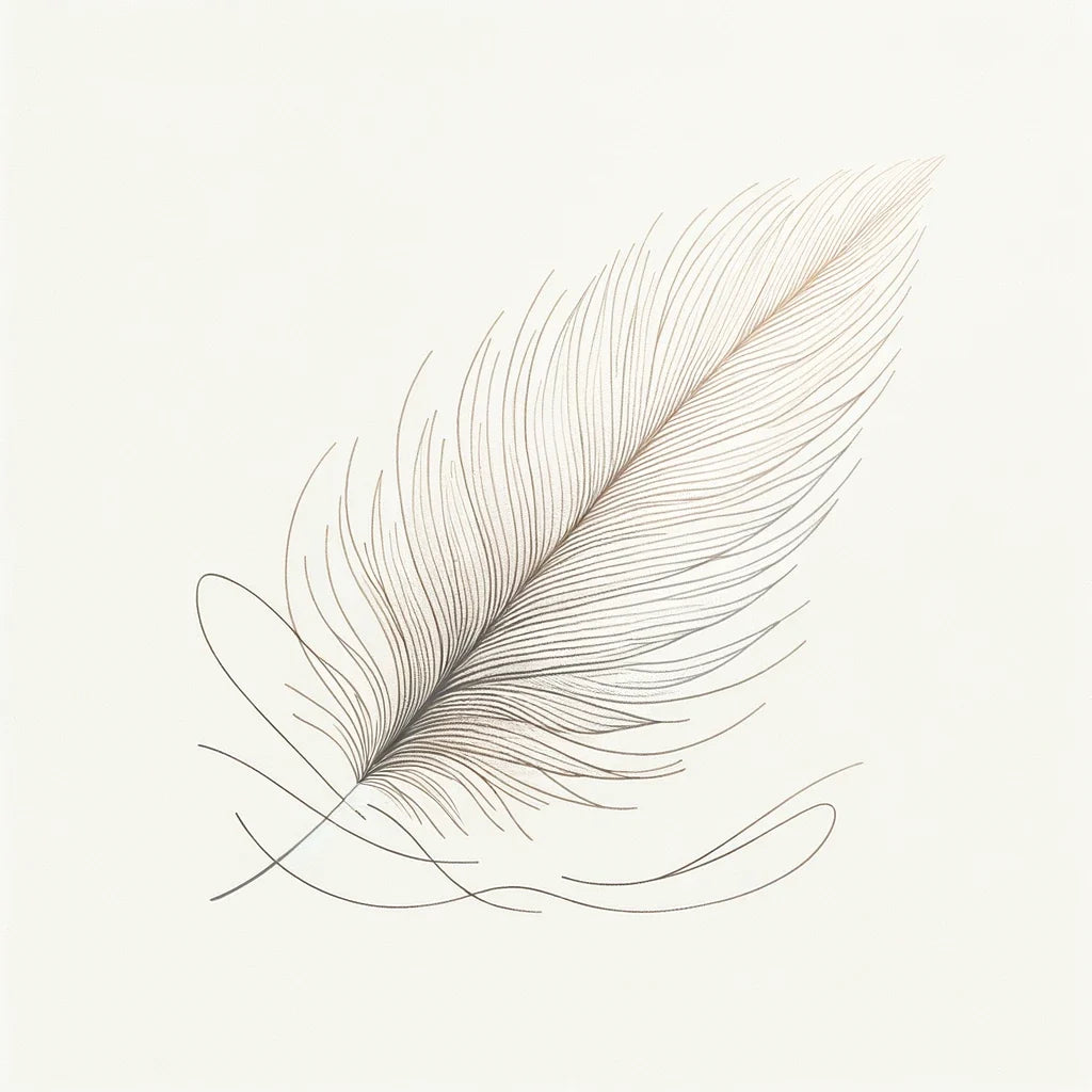Gentle Feather Canvas