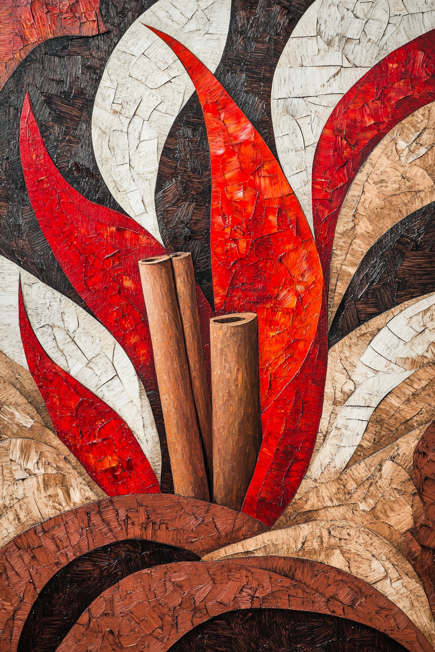 Geometric Spice Canvas