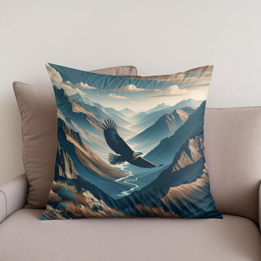 Soaring Heights Cotton Cushion
