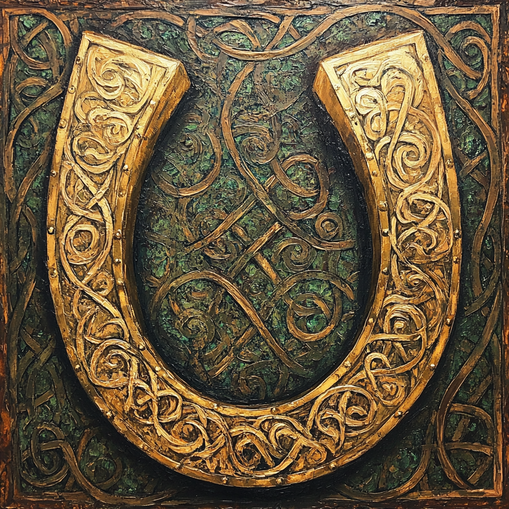 Golden Horseshoe Canvas
