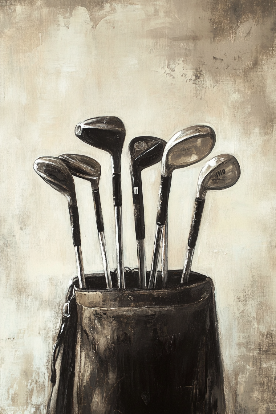 Golf Serenity Canvas