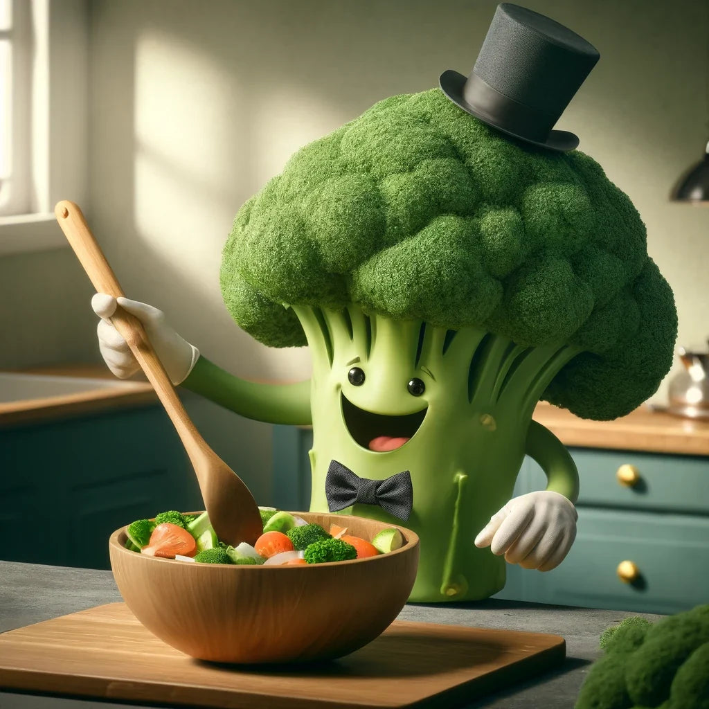 Gourmet Broccoli Stir Canvas