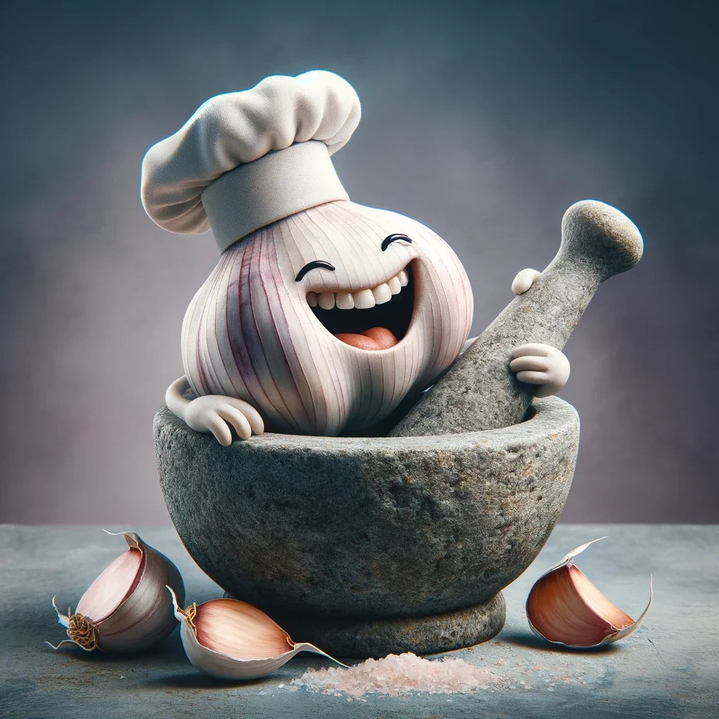Gourmet Garlic Canvas
