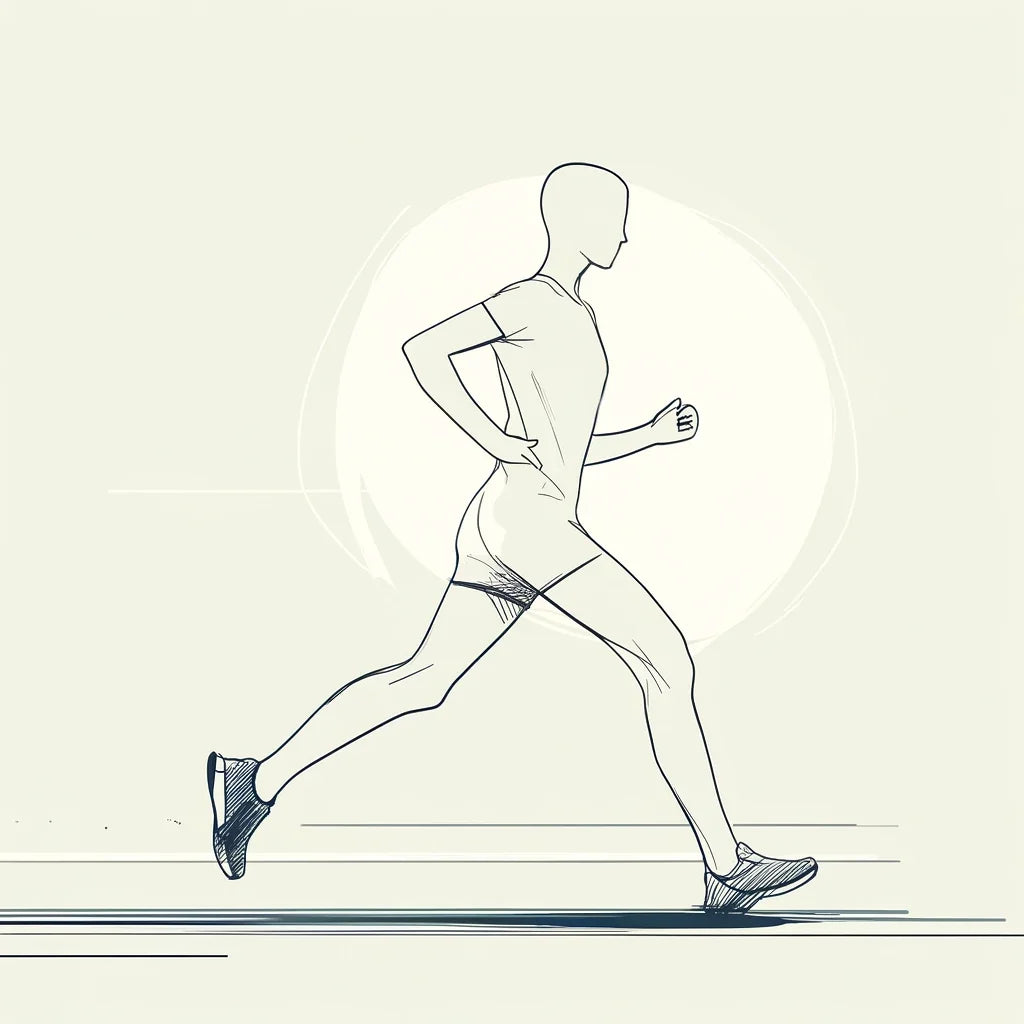 Graceful Runner Canvas