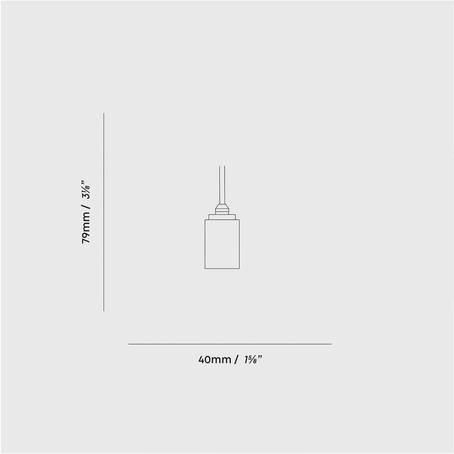Voronoi III Pendant Light in Graphite - Set of 3