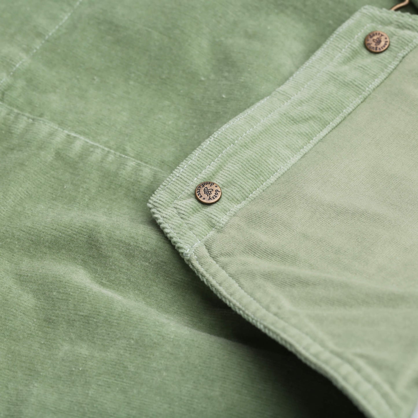 Sage Corduroy Dress