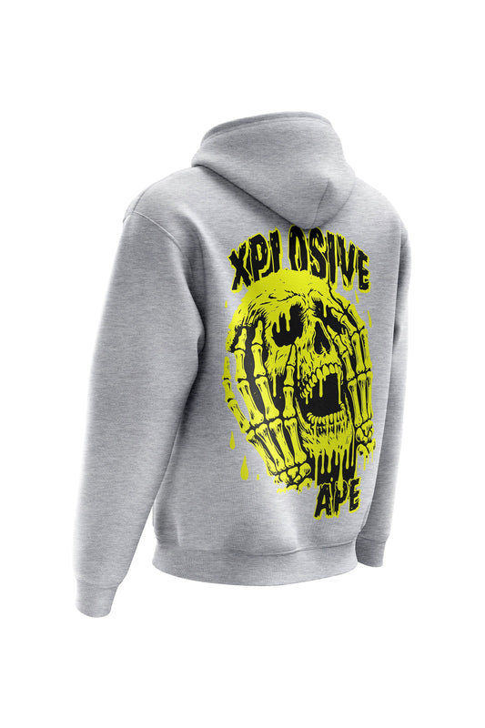 XAPE Grilled Cheese Hoodie - Heather Grey
