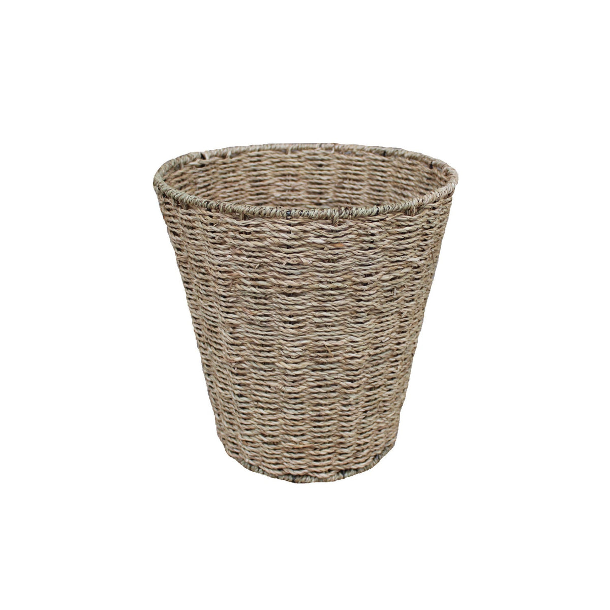 Seagrass Round Waste Paper Basket