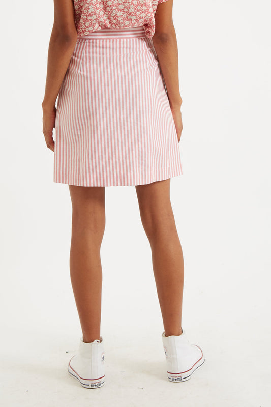 Hela Sail Stripe A-Line Mini Skirt