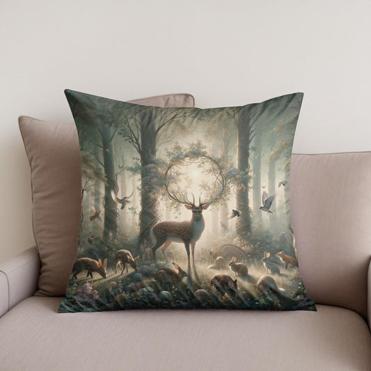 Enchanted Nature Cotton Cushion