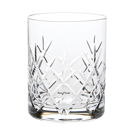 Flamenco Crystalite Full Cut Whisky Tumblers - 320ml - Set of 6
