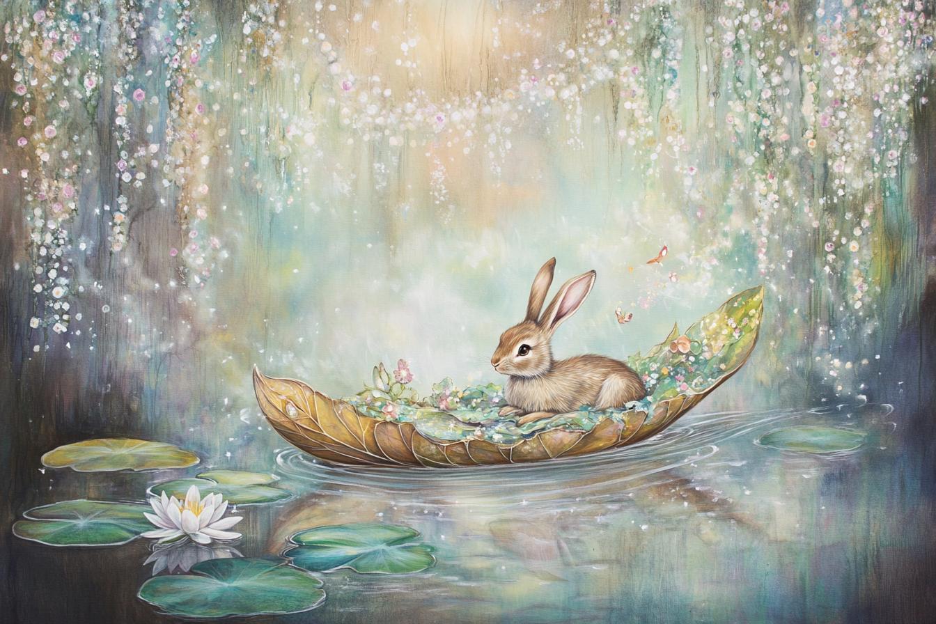Hare's Leaf-Boat Canvas
