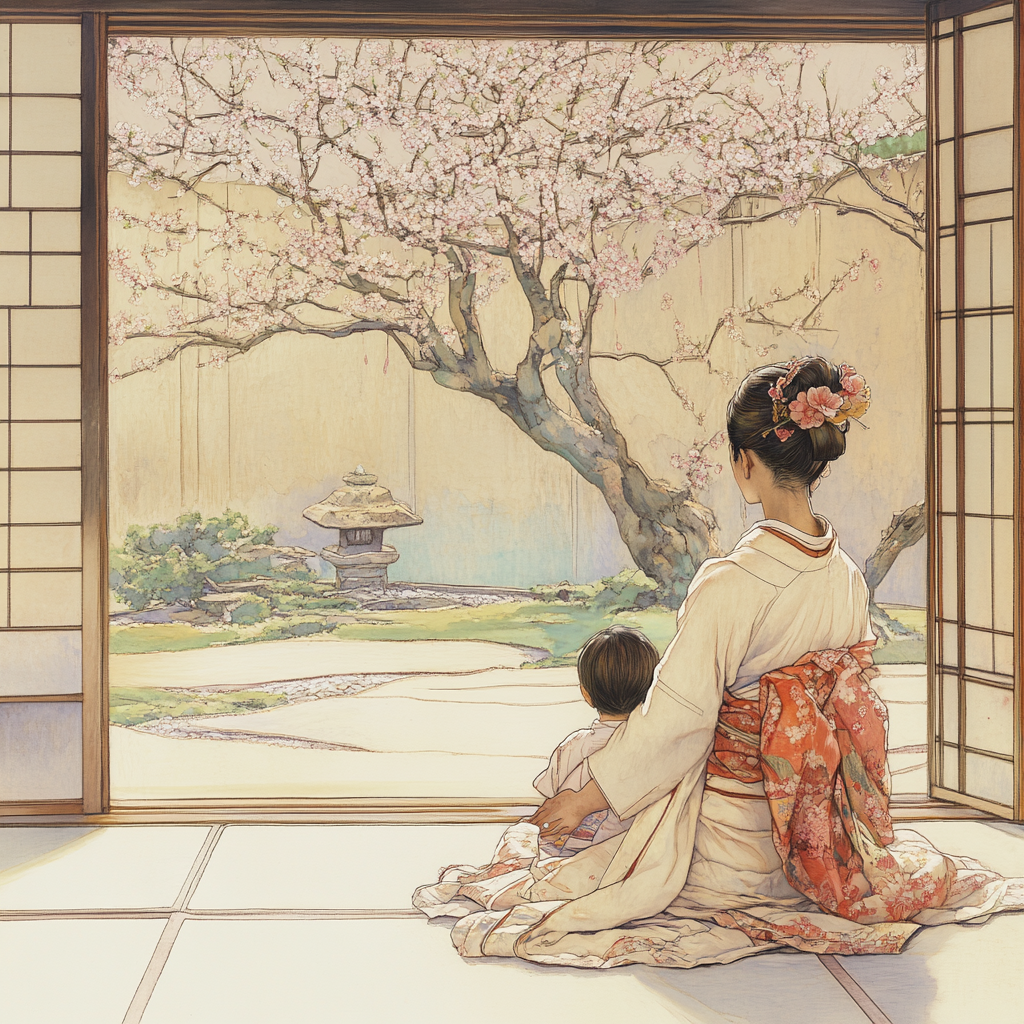 Harmony of Motherhood Canvas