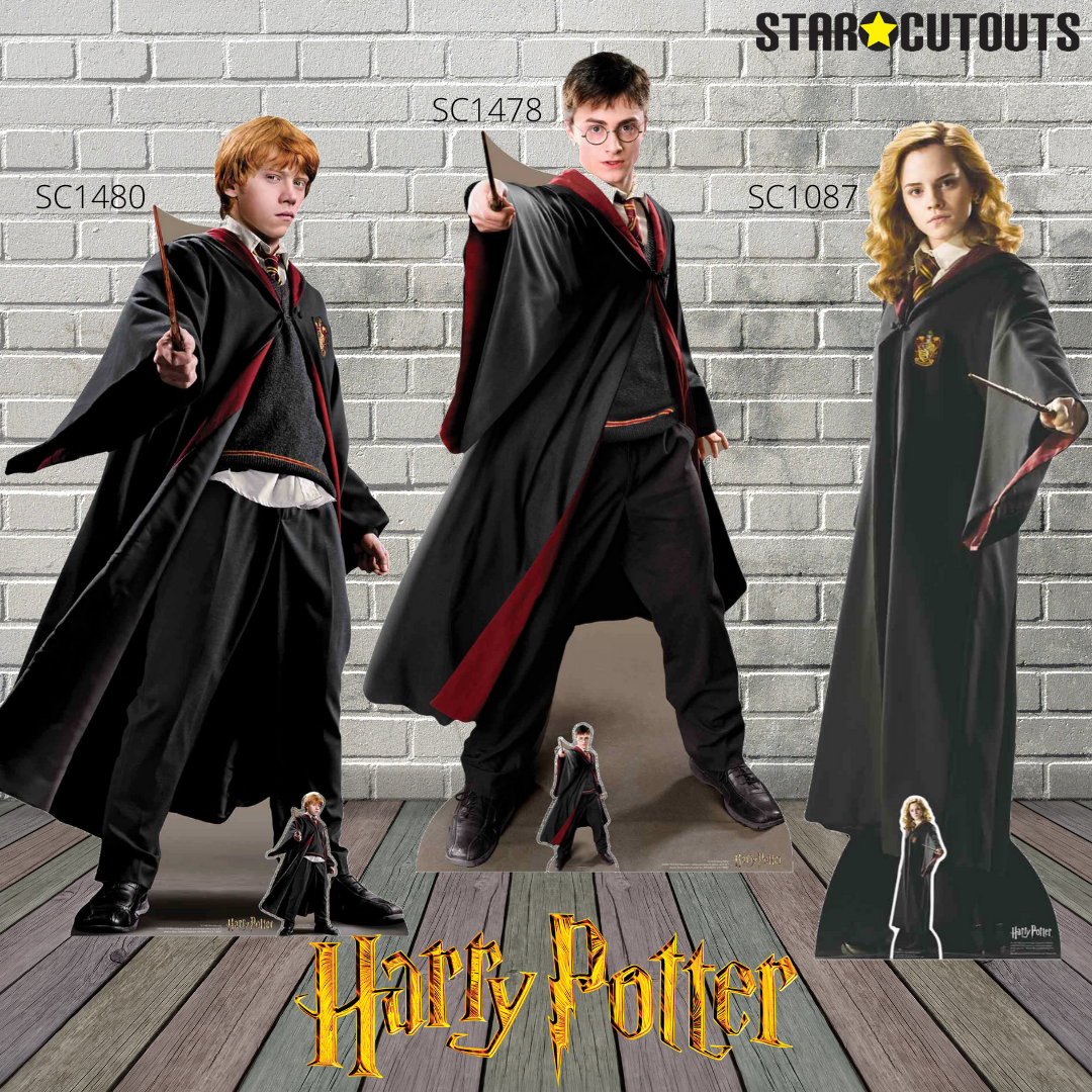SC1962 Hermione Granger Star Mini Cardboard Cut Out Height 92cm