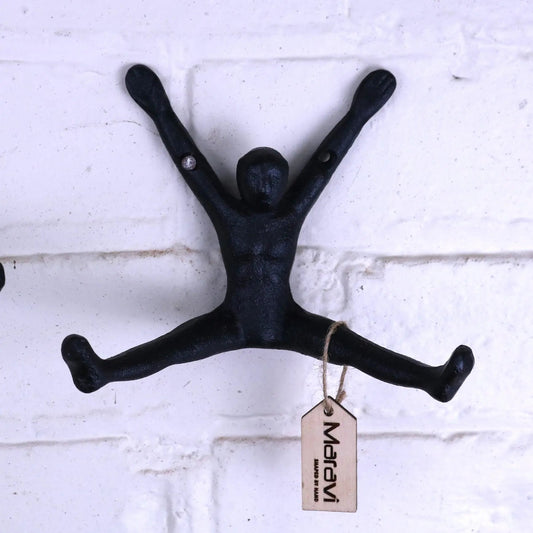 Haruni Man Shape Coat Hooks Set of 2