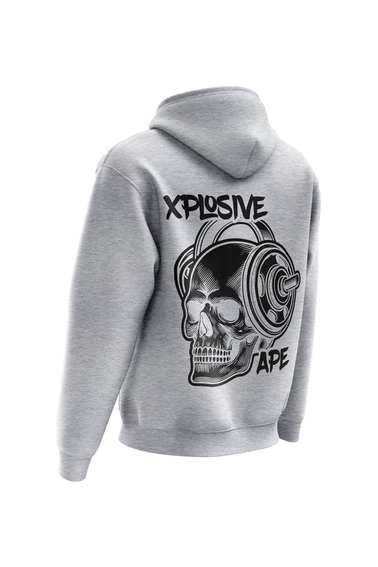 XAPE Headcheese Hoodie - Heather Grey