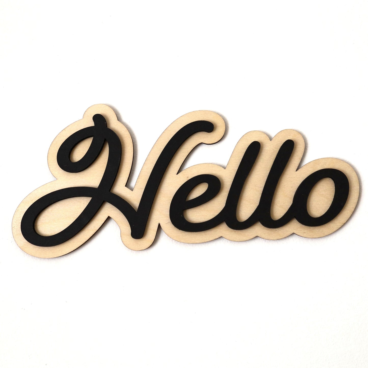 Hello Wall Art Home Sign