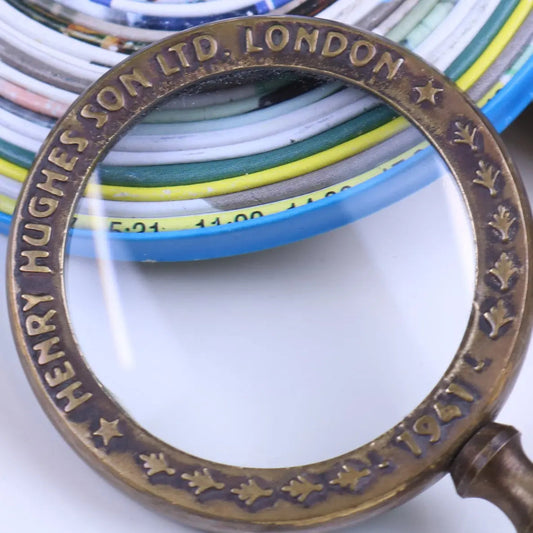 Henry Hughes Vintage Magnifying Glass