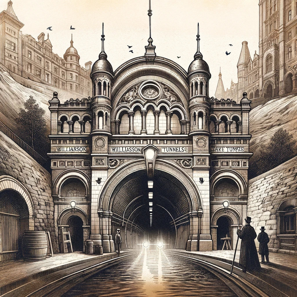 Historic Liverpool Tunnels Expanded Canvas