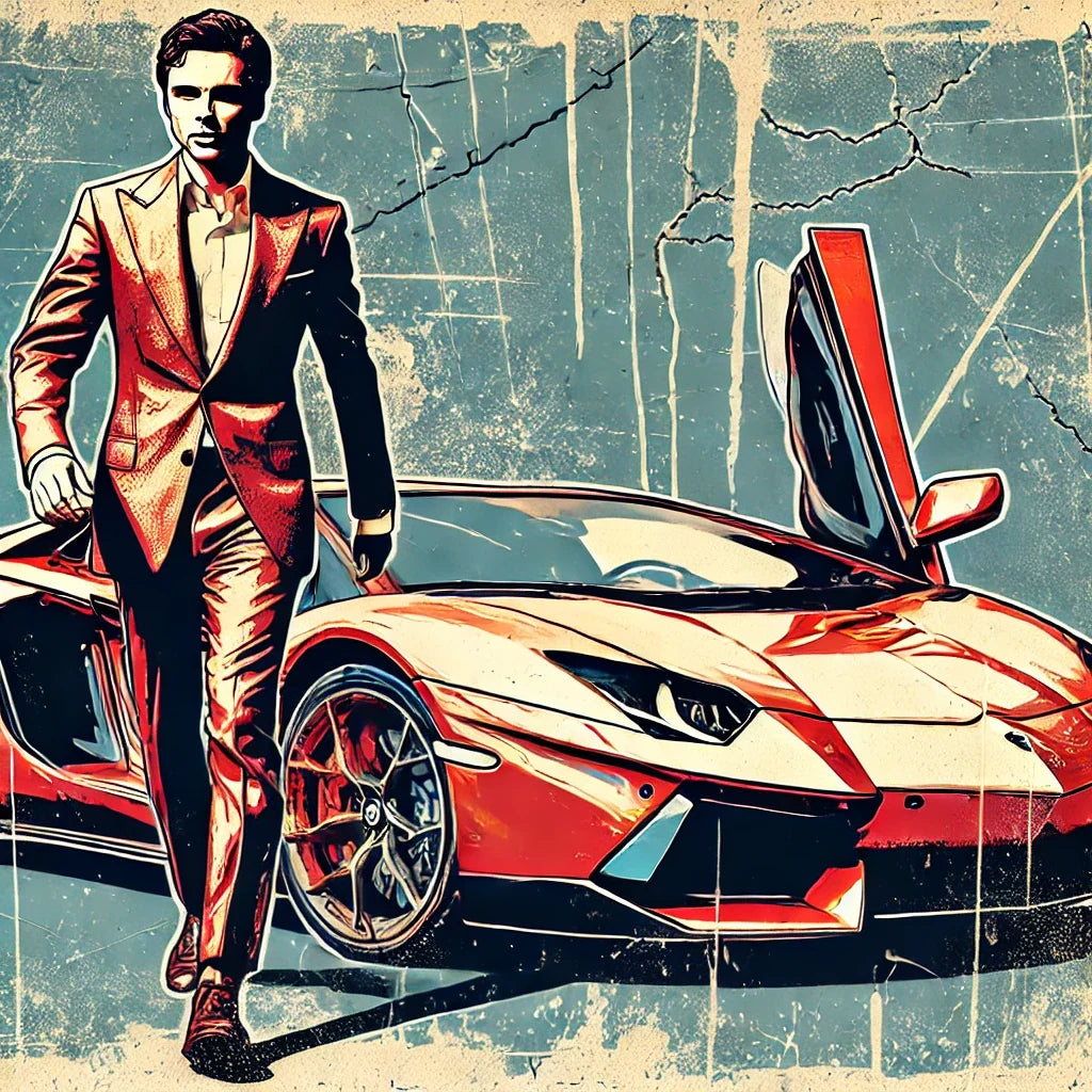 Hollywood Star Drive Canvas