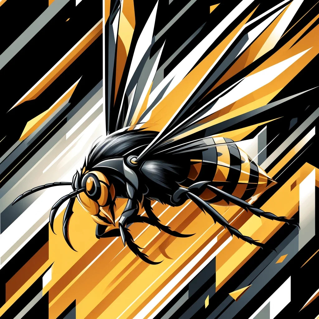 Hornet in Flight Canvas