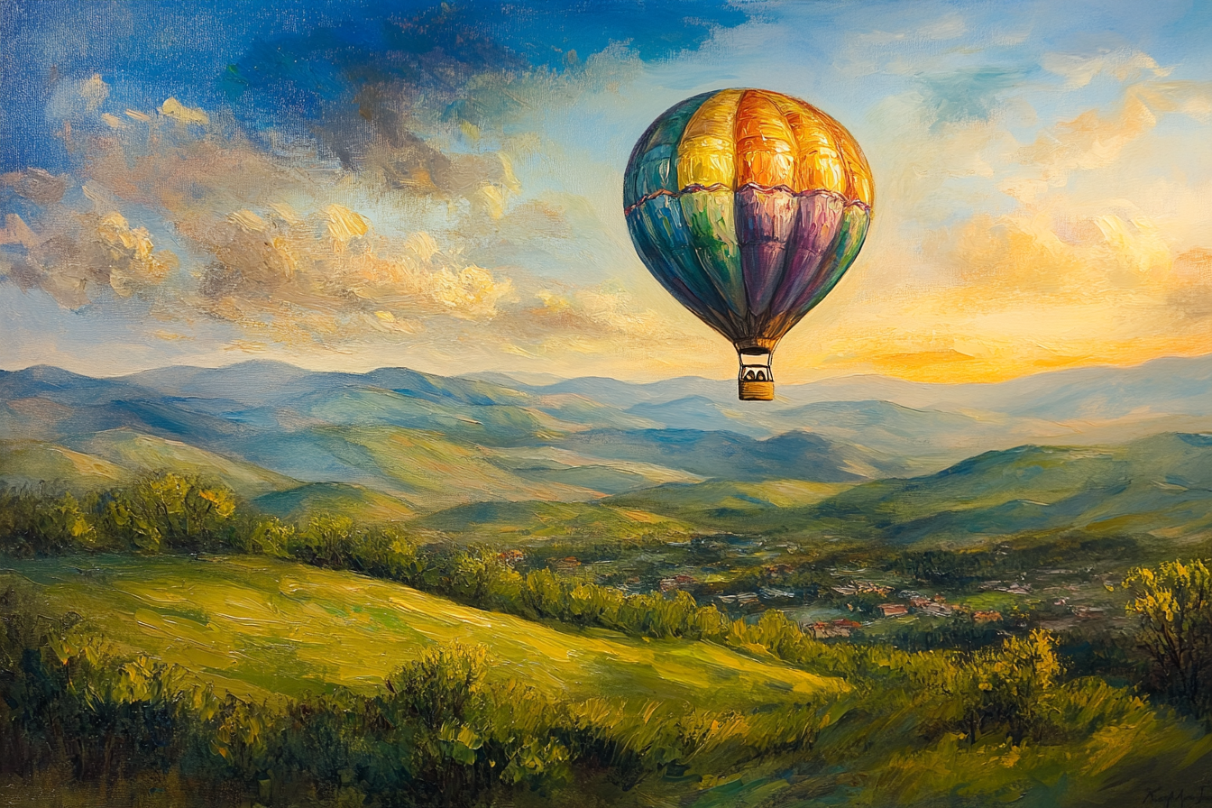 Hot Air Balloon Blanket