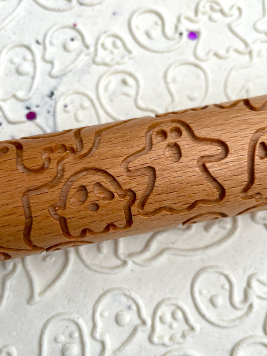 Ghostly Ghosts Rolling Pin