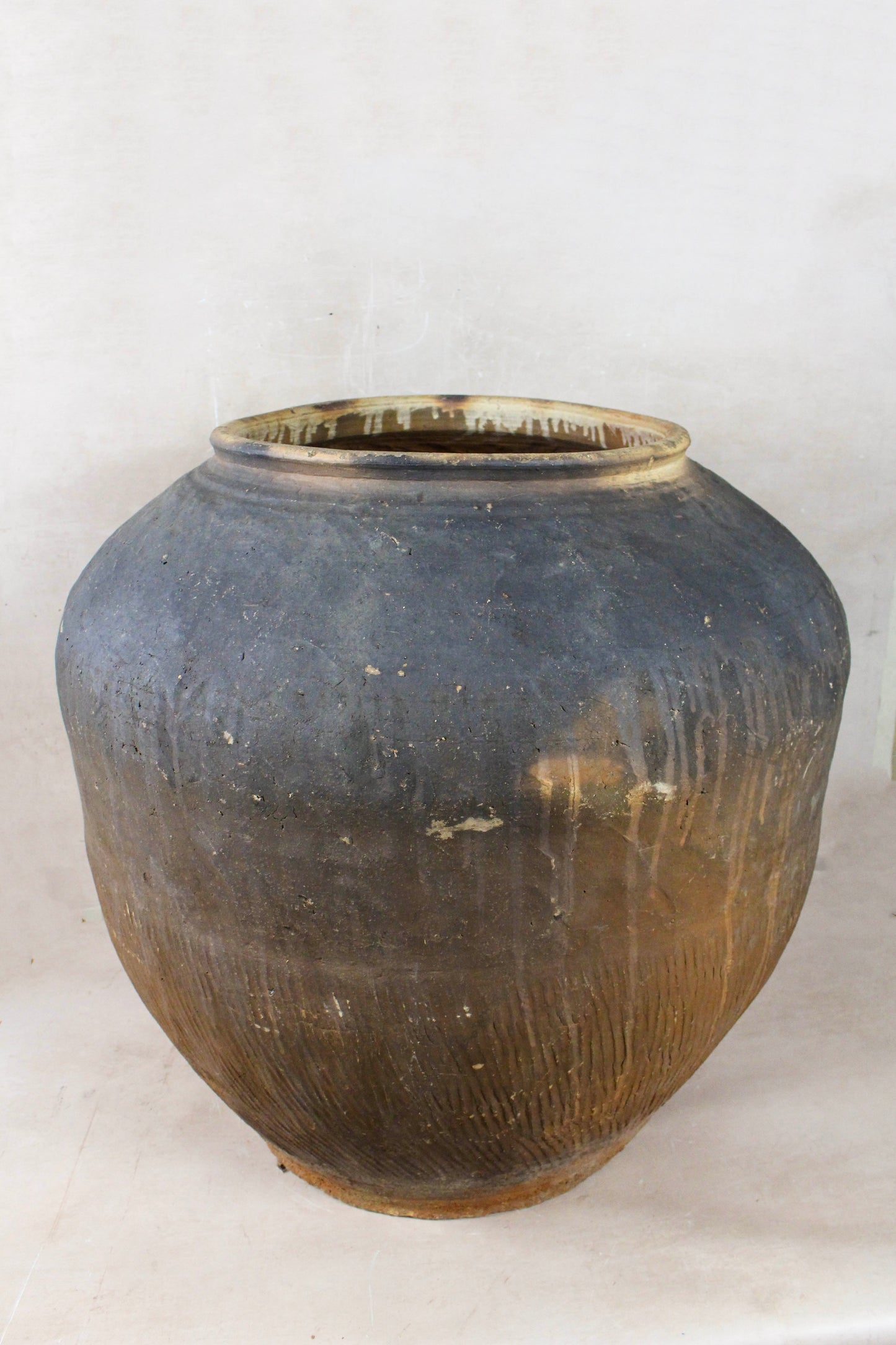 Vintage Dark Brown Pot XL - Nº 1
