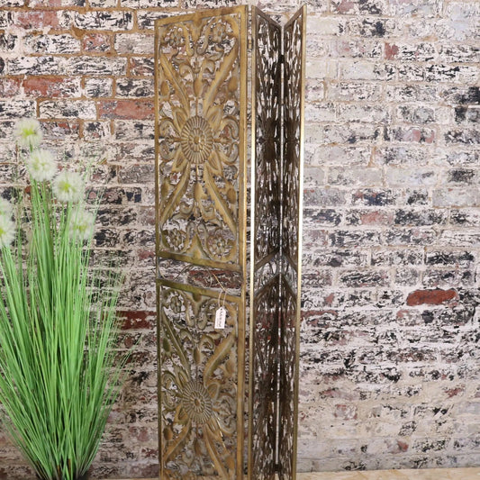 Jaipuri Heirloom Metal Room Divider Screen