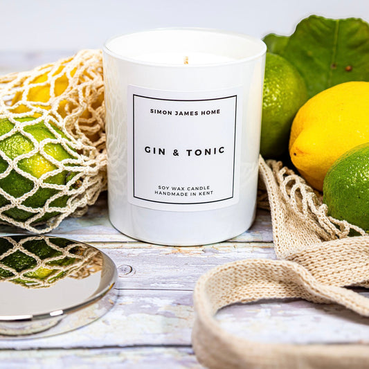 Gin & Tonic Handmade Soy Wax Candle