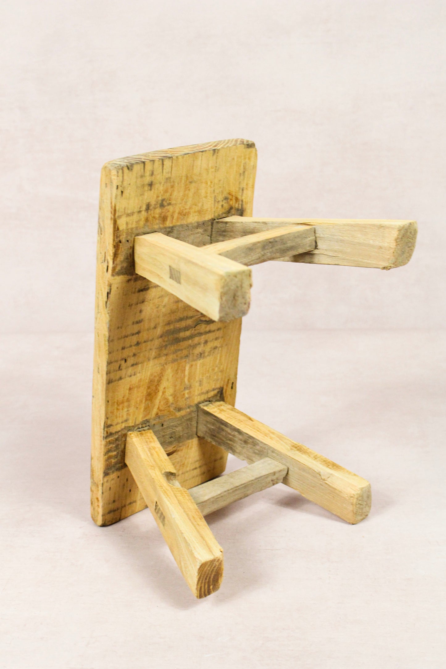 Vintage Rustic Stool - Elm wood - Small - 222
