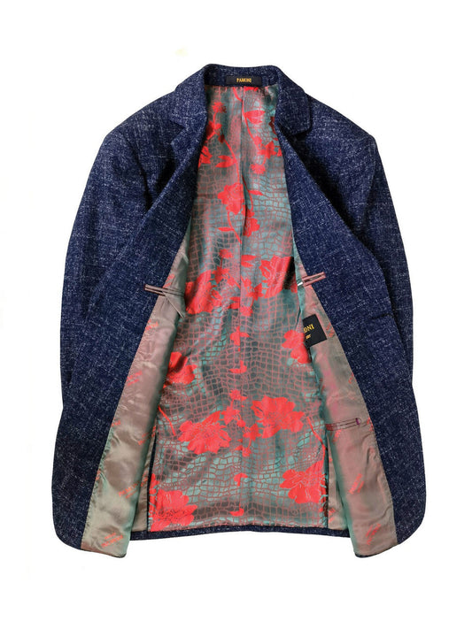 Blue Tweed Blazer