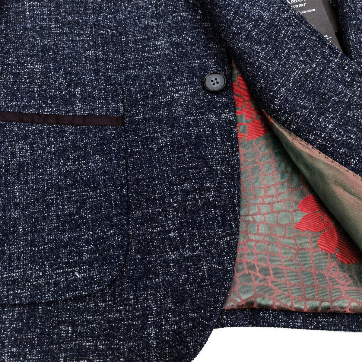 Blue Tweed Blazer