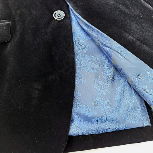 Black Velvet Blazer