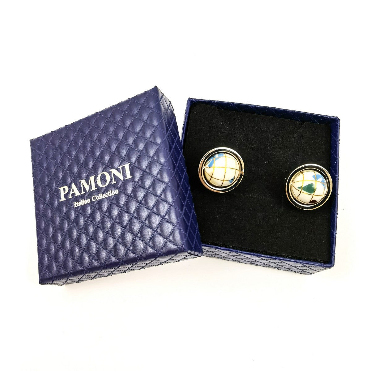 Cream Globe Cufflinks
