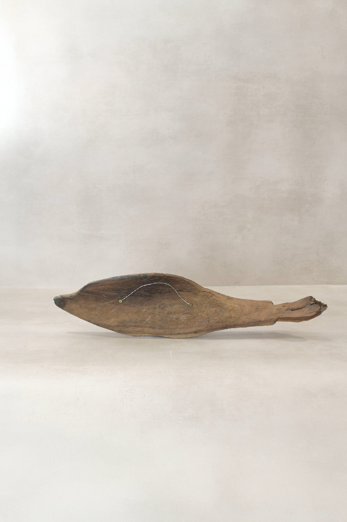 Driftwood Hand Carved Fish - (15.4)