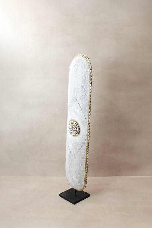 Cameroon Beaded Shield - Large Oblong - BC03