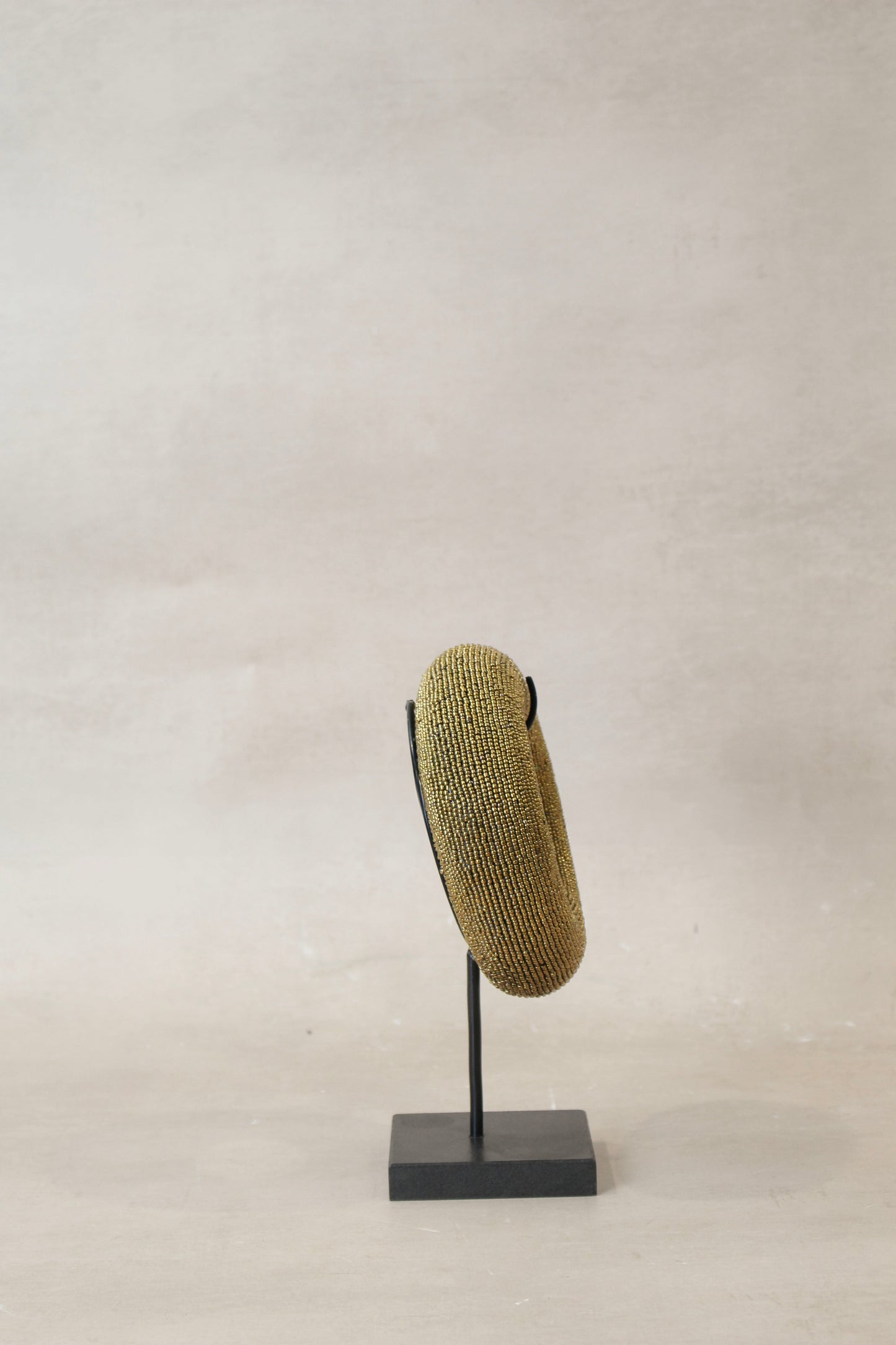 Cameroon beaded bracelet - Gold