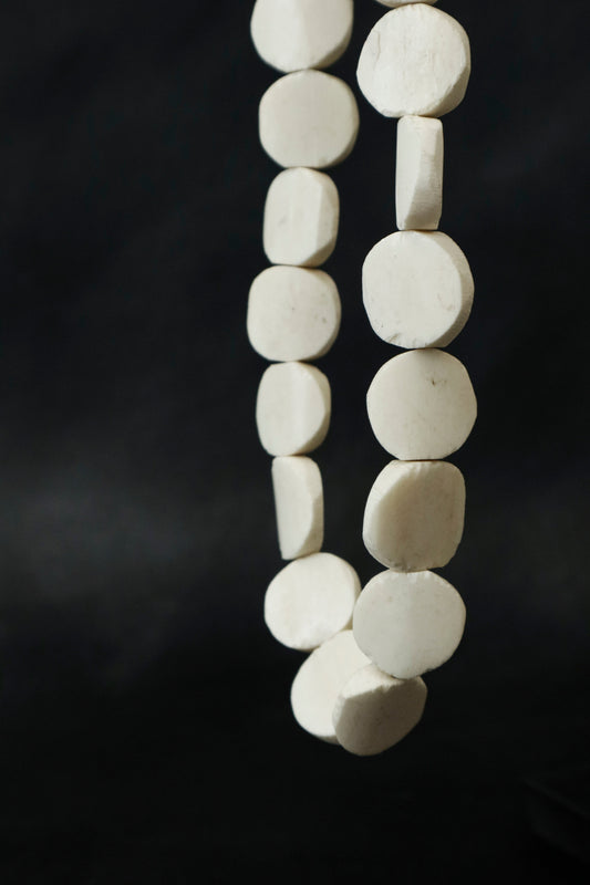 Kenya Beads, White - 81.1