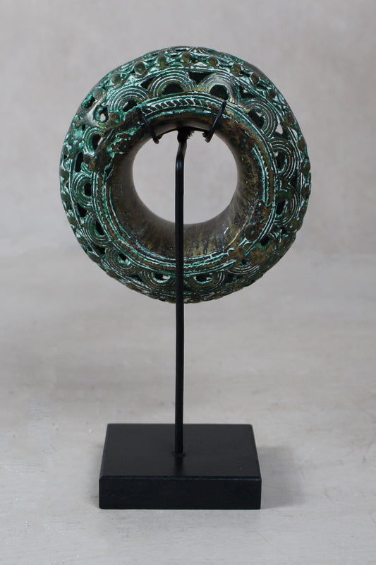 Benin Bronze Bangle - 207.4