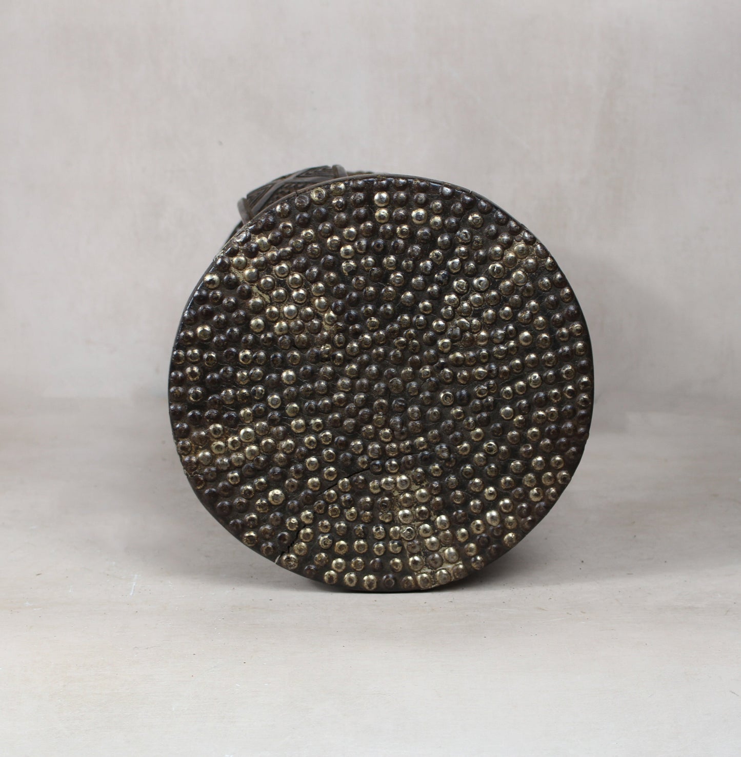 Vintage Rwanda Wood Side Table 2.3