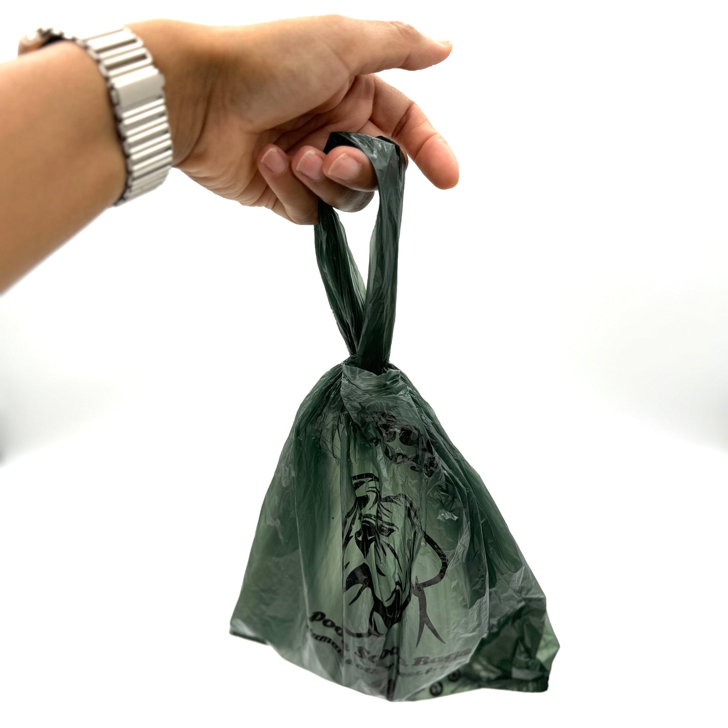 Dog Poo Bags with Handles - Biodegradable, Unscented & Leakproof - Bulk