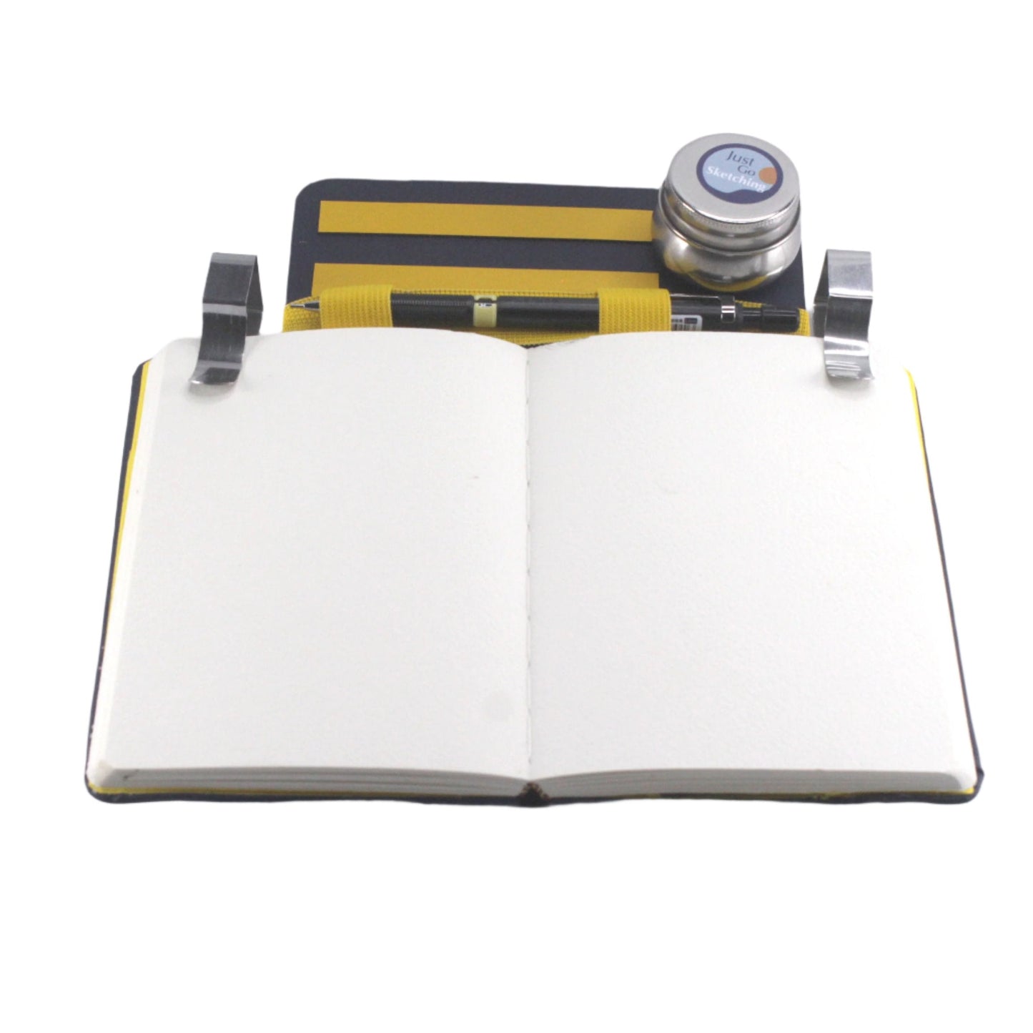 *A6 JustGoSketching Kit (No Paints) – 40 Pages + Sketching Companion Board (6×4 in)