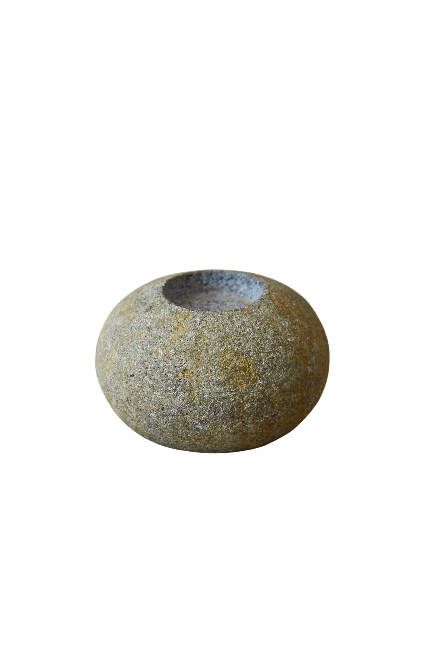 River Stone Candle Holder - 62B.4