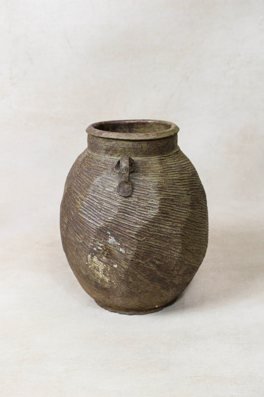 Antique Earthenware Preserve Pots - AEP 15
