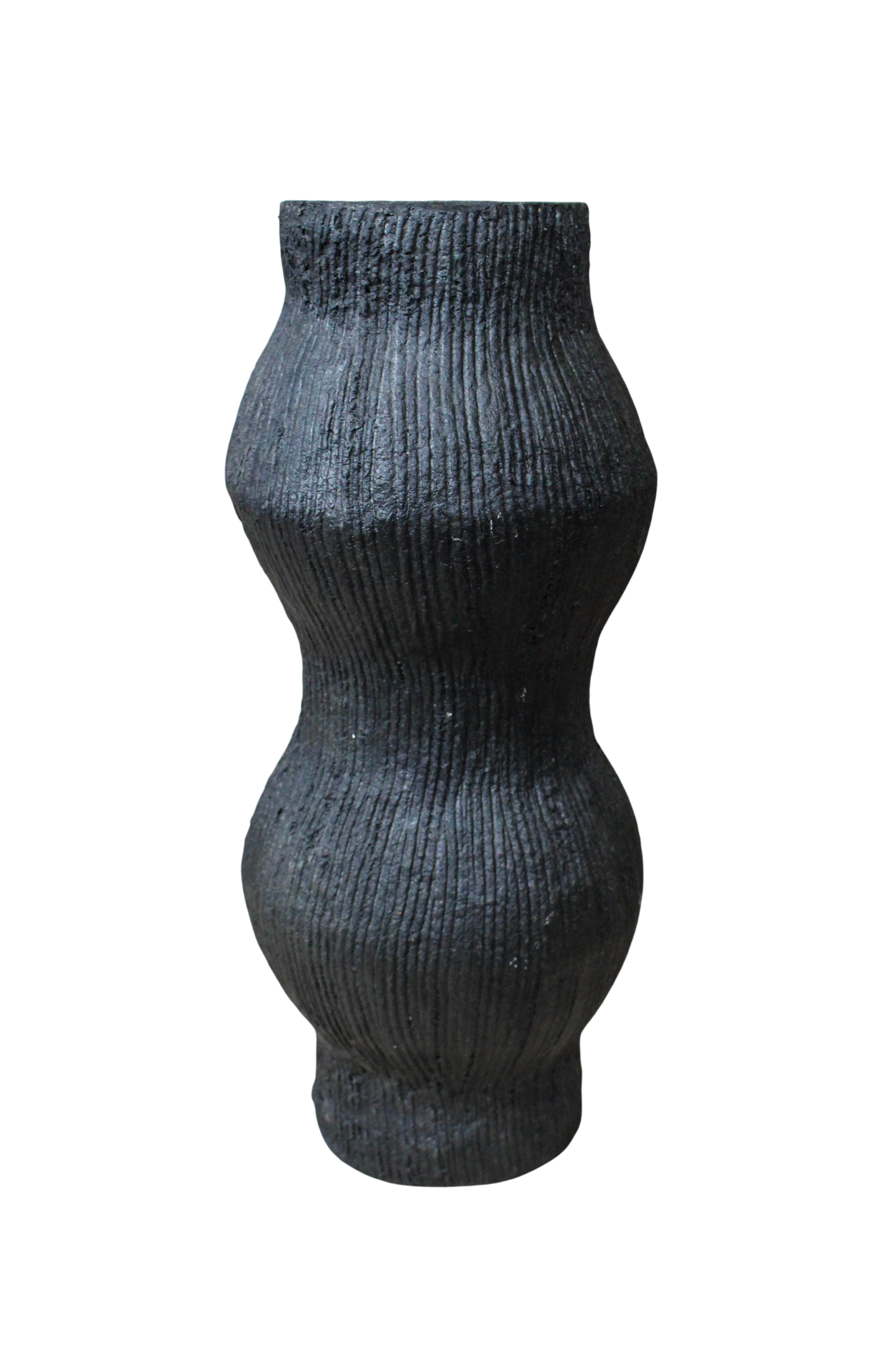 Gege Paper Mache Vase Carbon Nº 50
