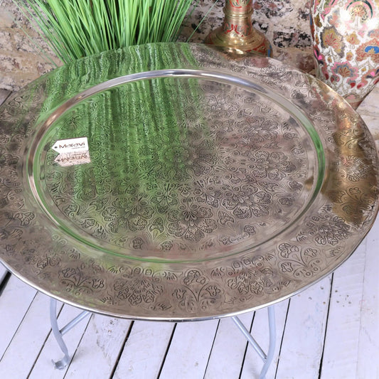 Jadida Moroccan Tray Table 80cm