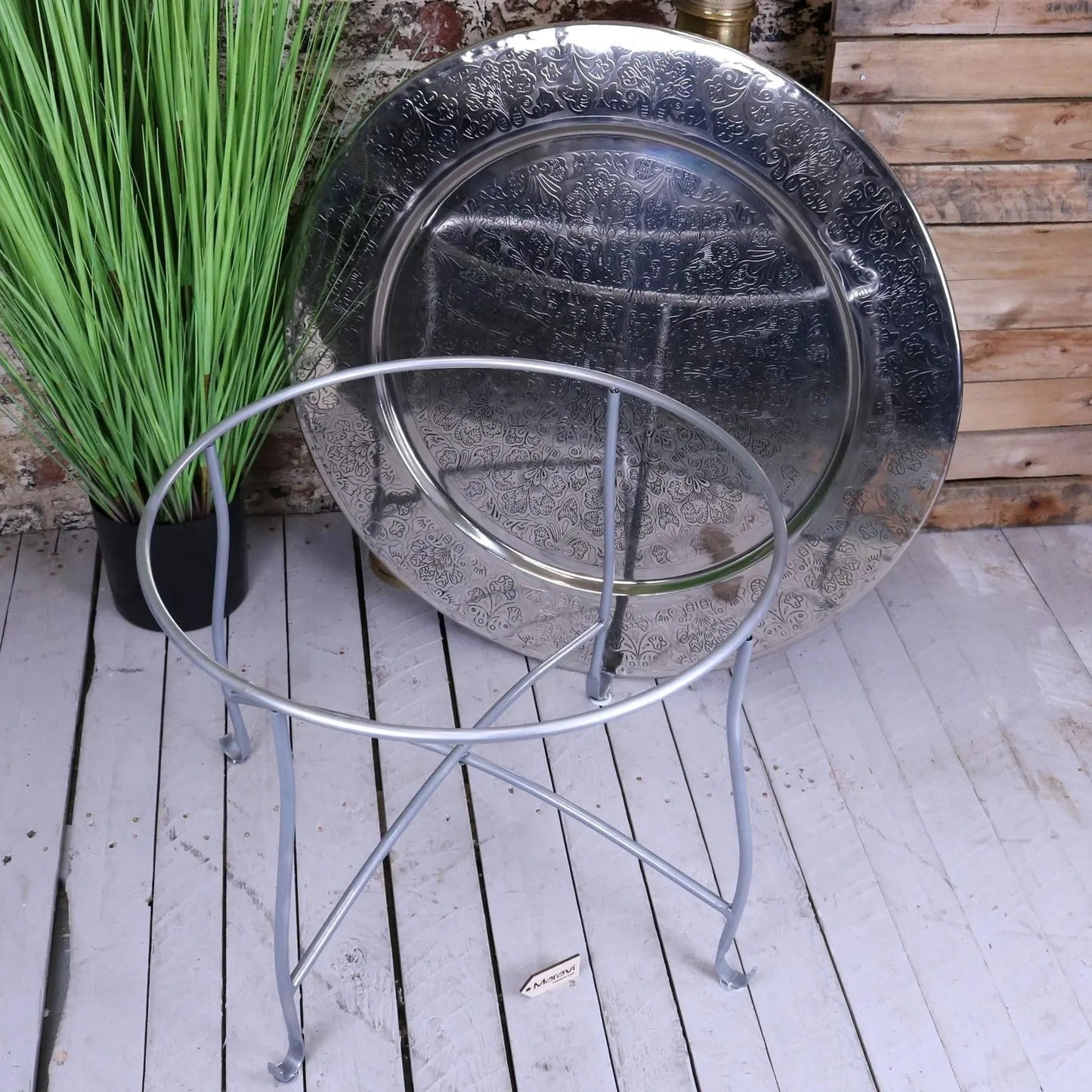 Jadida Moroccan Tray Table 80cm